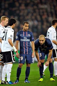 Lucas MOURA / ALEX - 06.03.2013 - Paris Saint Germain /