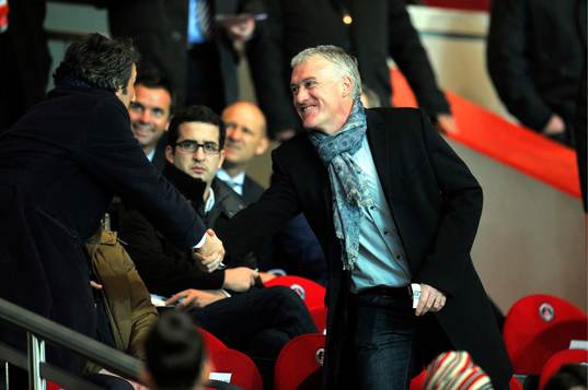 Richard Anconina / Didier Deschamps  - 06.03.2013 - Paris