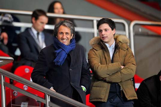Richard Anconina - 06.03.2013 - Paris Saint Germain /