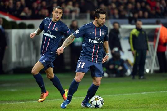 Ezequiel LAVEZZI - 06.03.2013 - Paris Saint Germain /