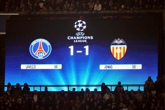 Score Final  - 06.03.2013 - Paris Saint Germain / Valence -