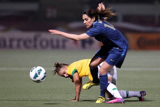 Louisa NECIB - 06.03.2013 - France / Bresil - Match amical