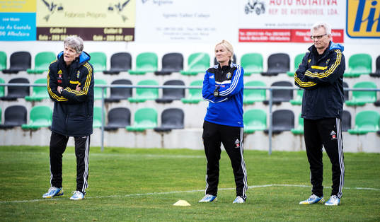 Pia Sundhage, förbundskapten, Lilie Gutke Persson,