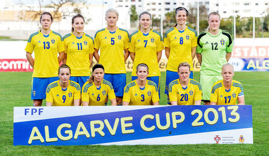 Lina Nilsson, Antonia Göransson, Nilla Fischer, Lisa