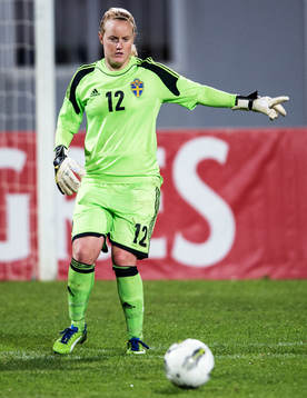 Kristin Hammarström, målvakt, Sverige