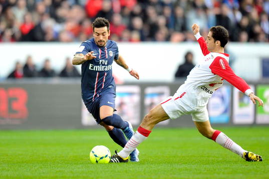 Ezequiel LAVEZZI / Thomas AYASSE - 09.03.2013 - Paris Saint
