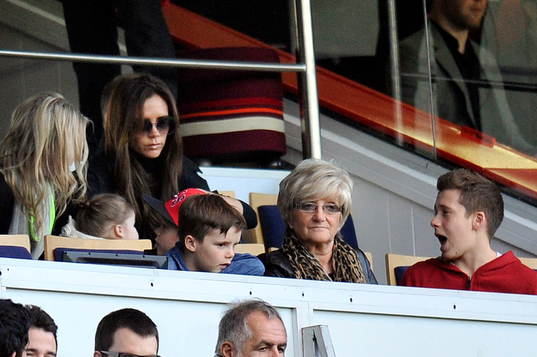 Famille Beckham - Victoria - 09.03.2013 - Paris Saint