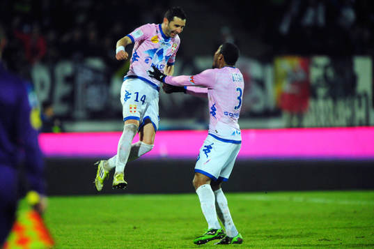 Joie Cedric BARBOSA - 09.03.2013 - Evian Thonon / Sochaux -
