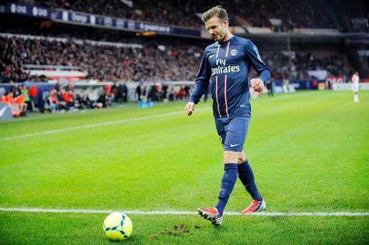 David BECKHAM - 09.03.2013 - Paris Saint Germain / Nancy -