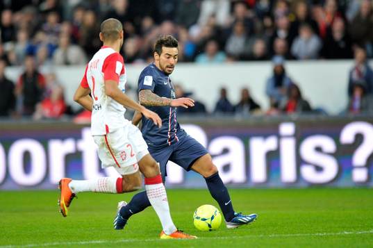 Ezequiel LAVEZZI - 09.03.2013 - Paris Saint Germain / Nancy