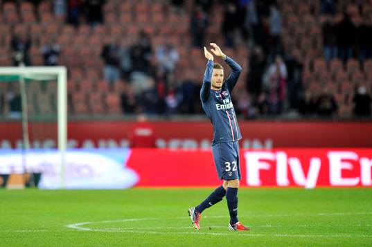 David BECKHAM - 09.03.2013 - Paris Saint Germain / Nancy -