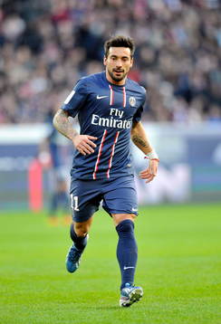 Ezequiel LAVEZZI - 09.03.2013 - Paris Saint Germain / Nancy