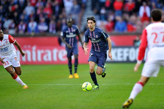 Javier PASTORE - 09.03.2013 - Paris Saint Germain / Nancy -