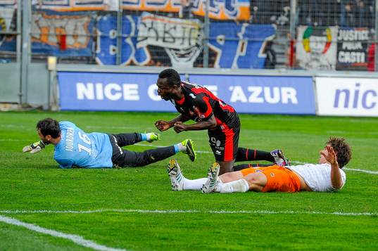 Goal Stephane BAHOKEN - 10.03.2013 - Nice / Montpellier -