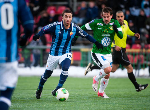 Nahir Oyal, Djurgården, och Fredric Fendrich, Jönköping