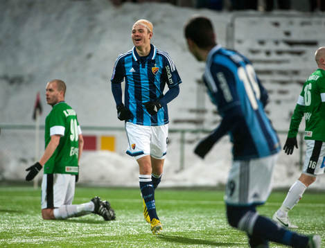 Luis Solignac, Djurgården, jublar