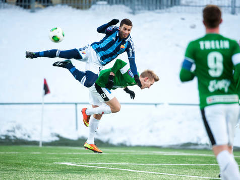 Nahir Oyal, Djurgården, och Jesper Svensson, Jönköping i