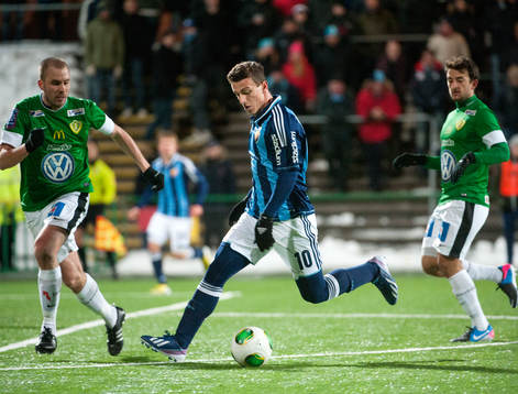 Karl Svensson, Jönköping, och Erton Fejzullahu,