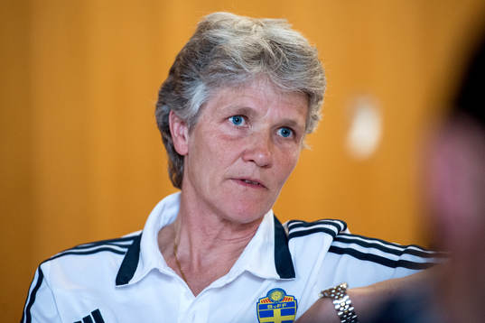 Pia Sundhage, förbundskapten, Sverige