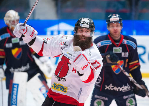 Emil Kåberg, Örebro, jublar