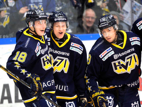 Rhett Rakhshani, HV71 grattas av Jesper Fasth