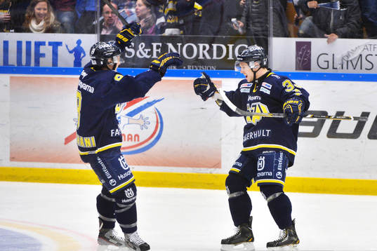 Elias Fälth, HV71 gör 4-0