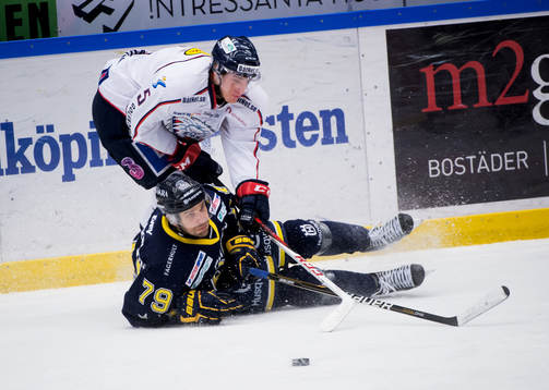Johan Lindström, HV71. Mattias Bäckman, Linköping