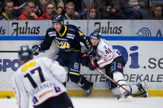 Marcus Nilson, HV71. Daniel Rahimi, Linköping