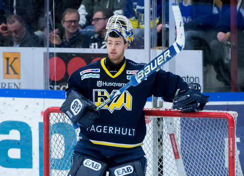 Gustaf Wesslau, målvakt HV71