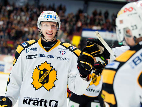 John Klingberg, Skellefteå, är glad