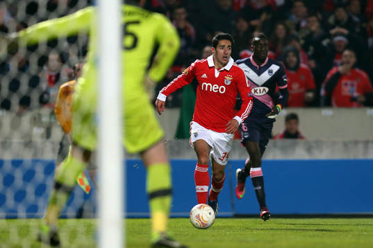 Andre Almeida    - 14.03.2013 - Bordeaux / Benfica - 1/8