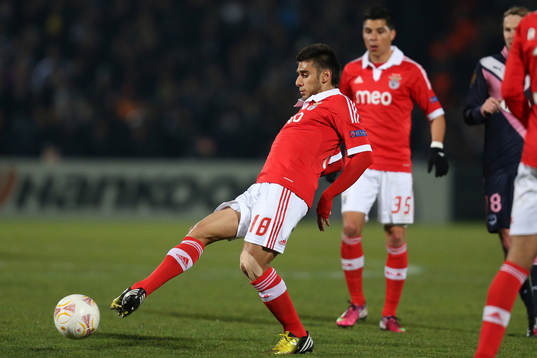Eduardo Salvio  - 14.03.2013 - Bordeaux / Benfica - 1/8