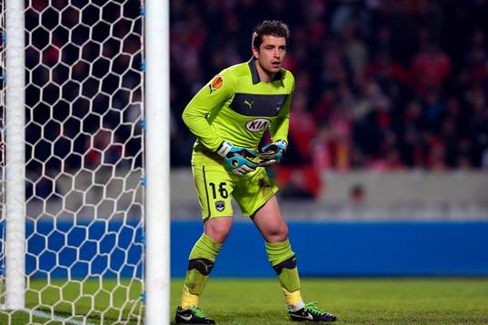 Cedric Carrasso - 14.03.2013 - Bordeaux / Benfica - 1/8