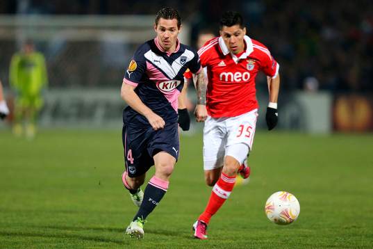 Ludovic Obraniak  - 14.03.2013 - Bordeaux / Benfica - 1/8