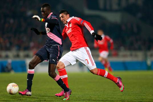 Ludovic Sane  - 14.03.2013 - Bordeaux / Benfica - 1/8