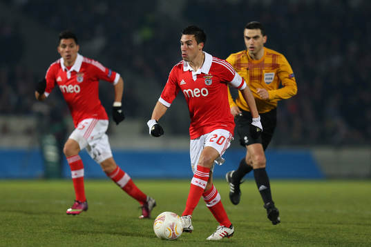 Nicolas Gaitan  - 14.03.2013 - Bordeaux / Benfica - 1/8