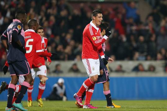 Oscar Cardozo  - 14.03.2013 - Bordeaux / Benfica - 1/8