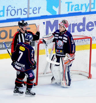 Linköpings målvakt nr 31 Christian Engstrand.©