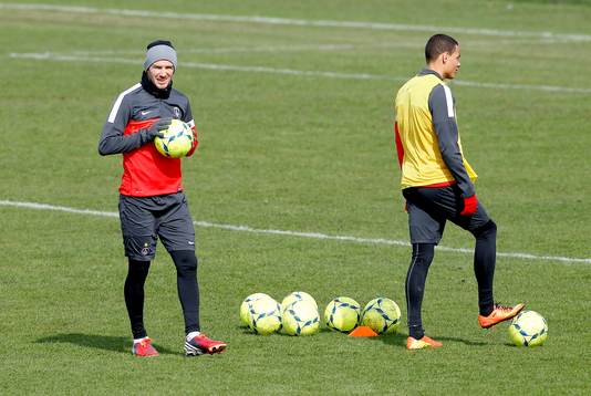 DAVID BECKHAM - 15.03.2013 - Entrainement du Paris Saint