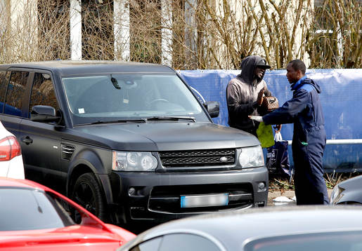 MAMADOU SAKHO - 15.03.2013 - Entrainement du Paris Saint