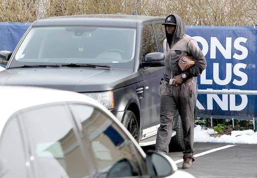 MAMADOU SAKHO - 15.03.2013 - Entrainement du Paris Saint