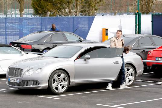 SYLVAIN ARMAND et sa Bentley - 15.03.2013 - Entrainement du