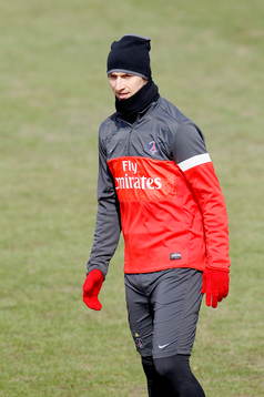 ZLATAN IBRAHIMOVIC - 15.03.2013 - Entrainement du Paris