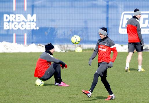ZLATAN IBRAHIMOVIC / DAVID BECKHAM - 15.03.2013 -