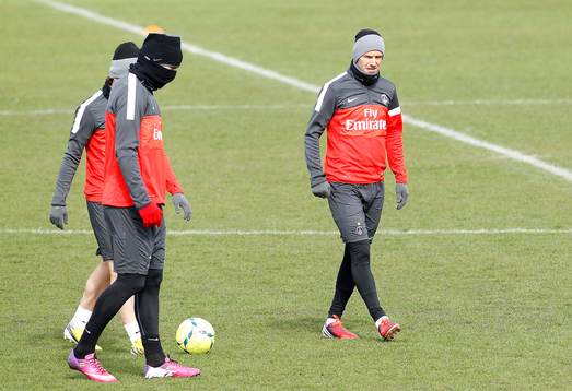 ZLATAN IBRAHIMOVIC / DAVID BECKHAM - 15.03.2013 -