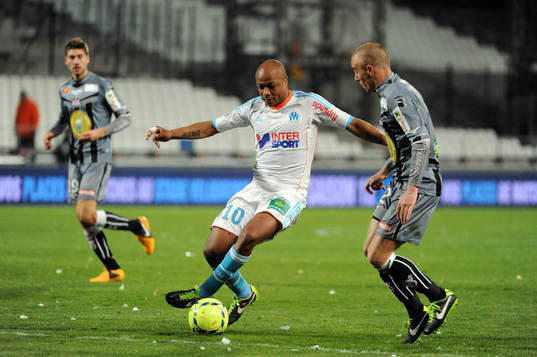 Andre AYEW - 15.03.2013 - Marseille / Ajaccio - 29e journee