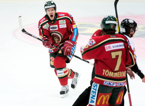 Magnus Kahnberg, Frölunda, jublar