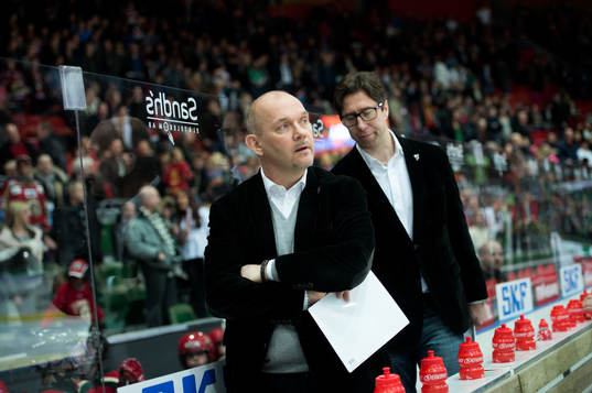 Kent Johansson, tränare Frölunda. Christian Lechtaler,