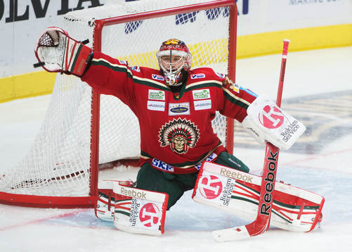 Julius Hudacek, målvakt Frölunda
