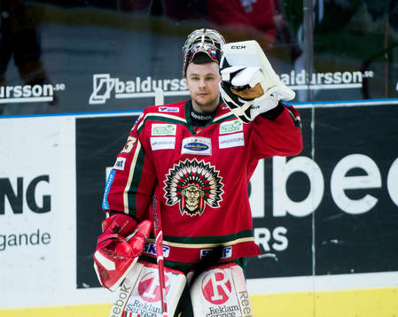 Julius Hudacek, målvakt Frölunda